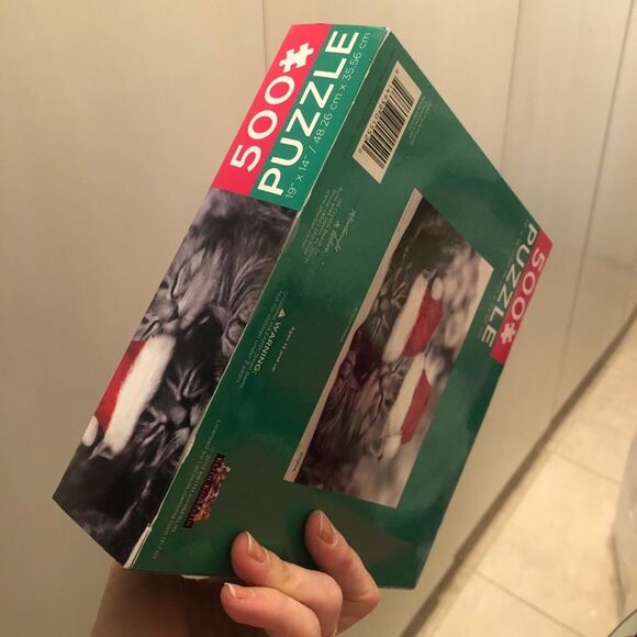 Christmas Cats 500 piece puzzle - Picture 7 of 9